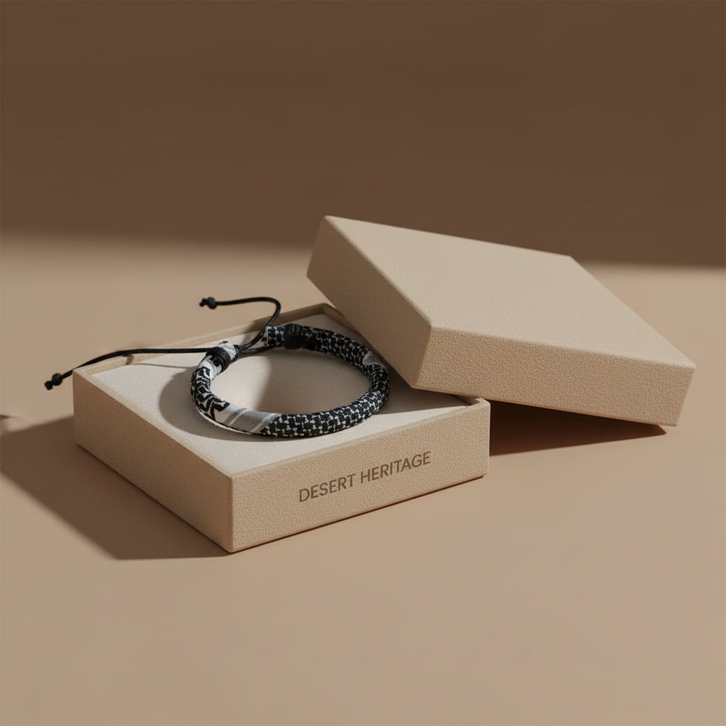 Jadara Keffiyeh Bracelet