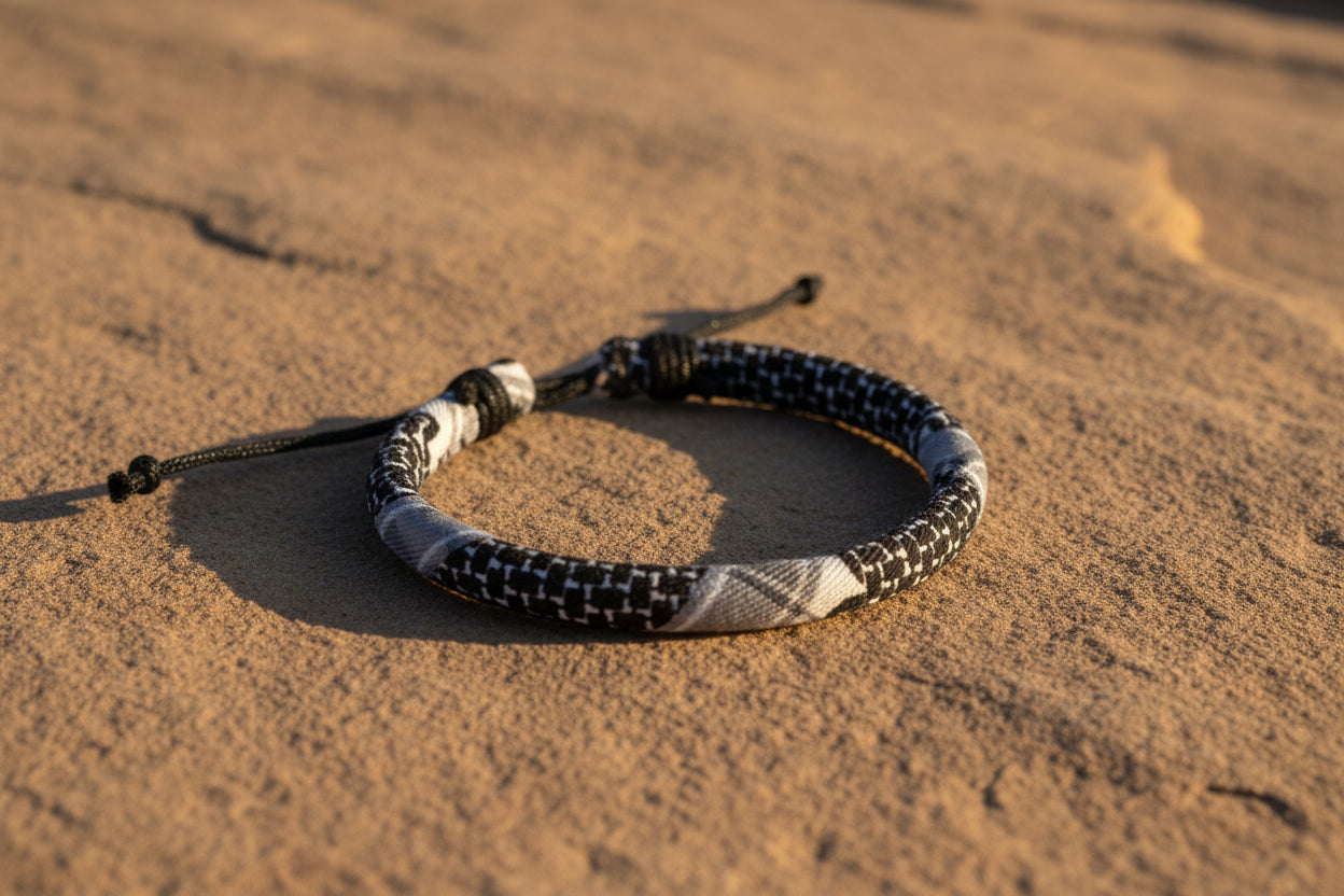 Jadara Keffiyeh Bracelet