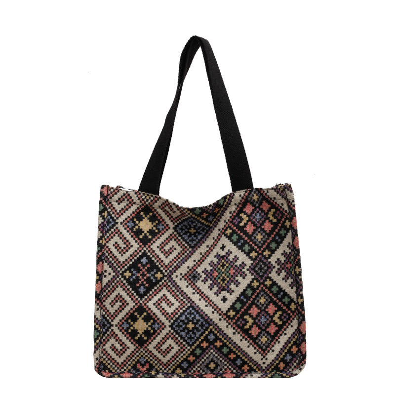 Petra Heritage Canvas Tote – Everyday Desert Luxury
