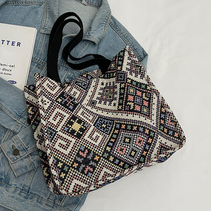 Petra Heritage Canvas Tote – Everyday Desert Luxury
