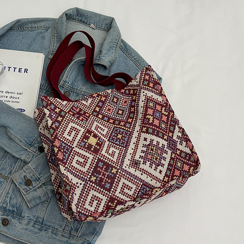 Petra Heritage Canvas Tote – Everyday Desert Luxury