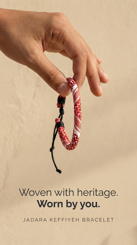 Jadara Keffiyeh Bracelet