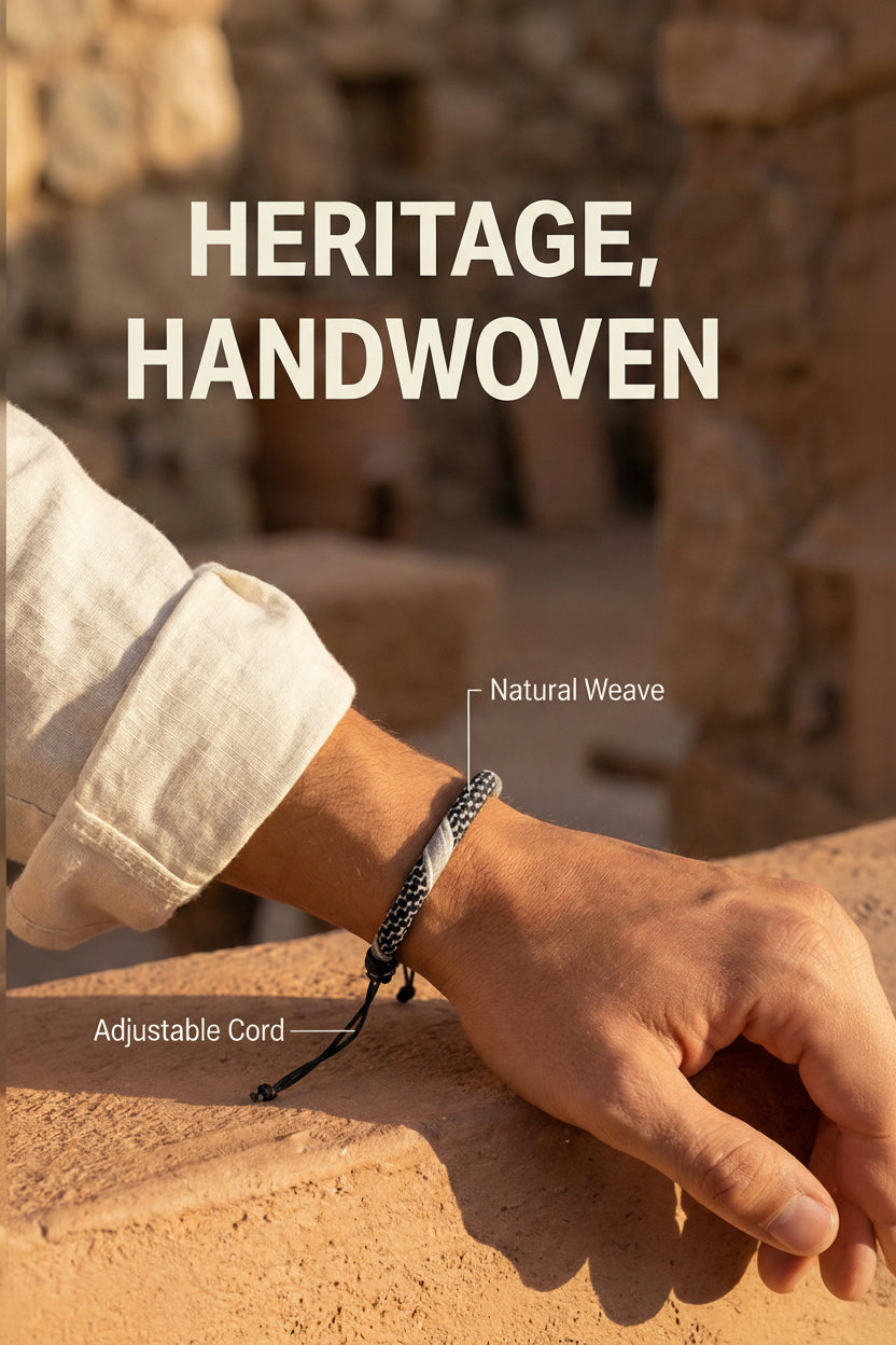 Jadara Keffiyeh Bracelet